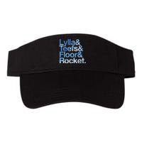 Lylla & Rocket & Floor & Teefs Funny Valucap Bio-Washed Visor