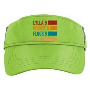 Lylla & Rocket & Floor & Teefs Adult Drive Performance Visor