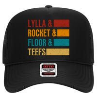 Lylla & Rocket & Floor & Teefs High Crown Mesh Back Trucker Hat