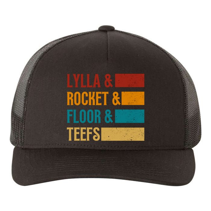 Lylla & Rocket & Floor & Teefs Yupoong Adult 5-Panel Trucker Hat