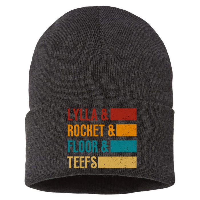 Lylla & Rocket & Floor & Teefs Sustainable Knit Beanie