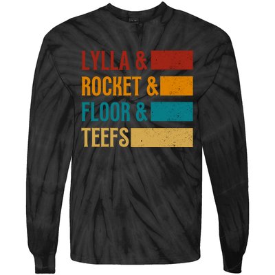 Lylla & Rocket & Floor & Teefs Tie-Dye Long Sleeve Shirt