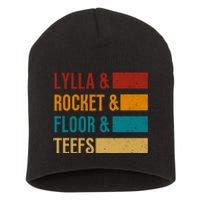 Lylla & Rocket & Floor & Teefs Short Acrylic Beanie