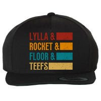 Lylla & Rocket & Floor & Teefs Wool Snapback Cap