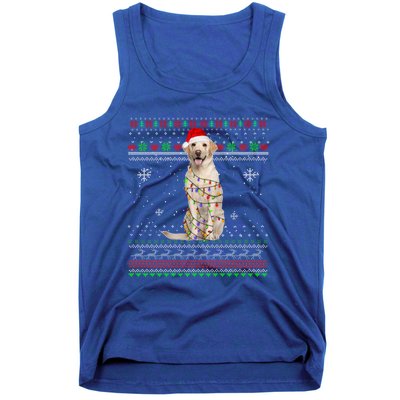 Labrador Retriever Funny Christmas Pajama Gift Xmas Sweater Great Gift Tank Top