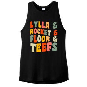 Lylla Rocket Floor And Teefs James Gunn Ladies PosiCharge Tri-Blend Wicking Tank