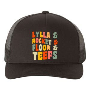 Lylla Rocket Floor And Teefs James Gunn Yupoong Adult 5-Panel Trucker Hat