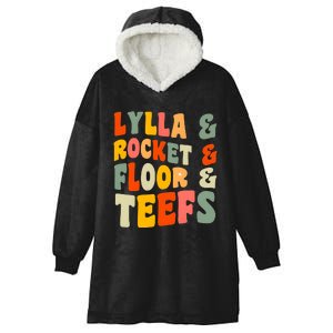 Lylla Rocket Floor And Teefs James Gunn Hooded Wearable Blanket