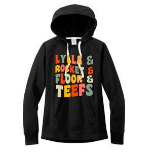 Lylla Rocket Floor And Teefs James Gunn Women's Fleece Hoodie