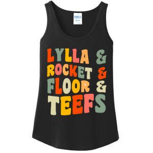 Lylla Rocket Floor And Teefs James Gunn Ladies Essential Tank