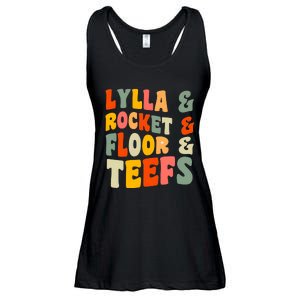 Lylla Rocket Floor And Teefs James Gunn Ladies Essential Flowy Tank