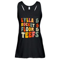 Lylla Rocket Floor And Teefs James Gunn Ladies Essential Flowy Tank