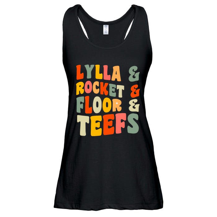 Lylla Rocket Floor And Teefs James Gunn Ladies Essential Flowy Tank