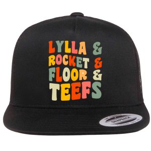 Lylla Rocket Floor And Teefs James Gunn Flat Bill Trucker Hat