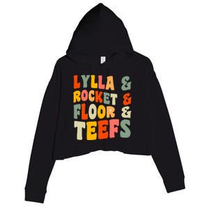 Lylla Rocket Floor And Teefs James Gunn Crop Fleece Hoodie