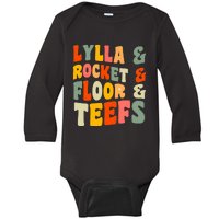 Lylla Rocket Floor And Teefs James Gunn Baby Long Sleeve Bodysuit