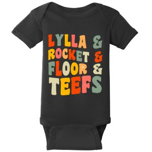 Lylla Rocket Floor And Teefs James Gunn Baby Bodysuit