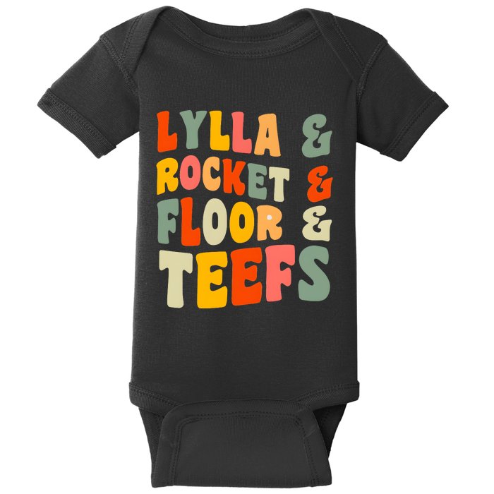 Lylla Rocket Floor And Teefs James Gunn Baby Bodysuit