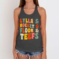 Lylla Rocket Floor And Teefs James Gunn Women's Knotted Racerback Tank