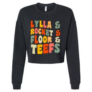 Lylla Rocket Floor And Teefs James Gunn Cropped Pullover Crew