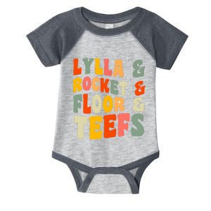 Lylla Rocket Floor And Teefs James Gunn Infant Baby Jersey Bodysuit