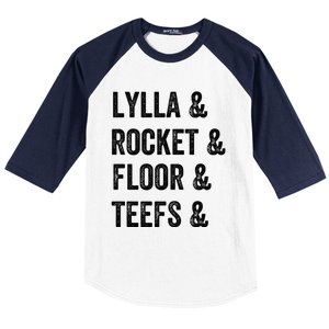 Lylla Rocket Floor And Teefs Baseball Sleeve Shirt