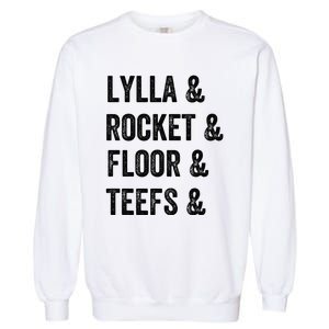 Lylla Rocket Floor And Teefs Garment-Dyed Sweatshirt