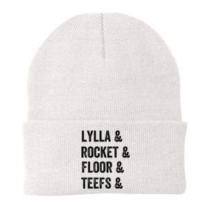 Lylla Rocket Floor And Teefs Knit Cap Winter Beanie