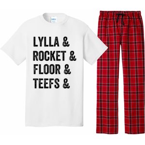 Lylla Rocket Floor And Teefs Pajama Set