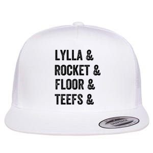 Lylla Rocket Floor And Teefs Flat Bill Trucker Hat