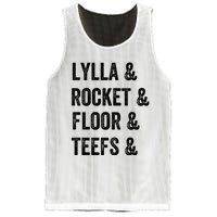 Lylla Rocket Floor And Teefs Mesh Reversible Basketball Jersey Tank