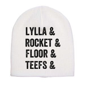 Lylla Rocket Floor And Teefs Short Acrylic Beanie