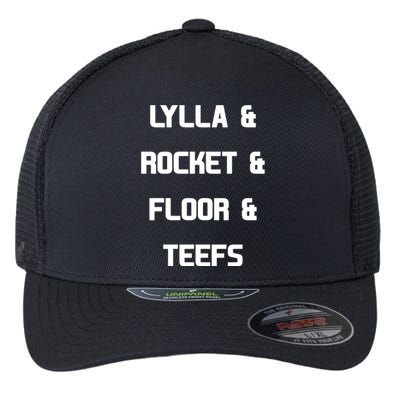 LYLLA & ROCKET & FLOOR & TEEFS Flexfit Unipanel Trucker Cap