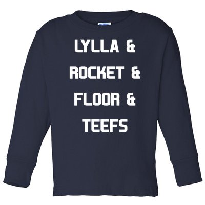 LYLLA & ROCKET & FLOOR & TEEFS Toddler Long Sleeve Shirt