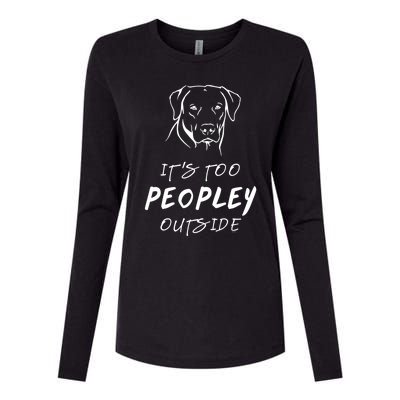 Labrador Retriever Funny Dog Lover Funny Gift For Birthday Xmas Cool Gift Womens Cotton Relaxed Long Sleeve T-Shirt