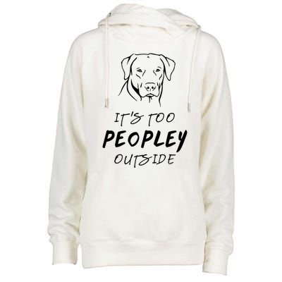 Labrador Retriever Funny Dog Lover Funny Gift For Birthday Xmas Cool Gift Womens Funnel Neck Pullover Hood