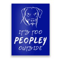 Labrador Retriever Funny Dog Lover Funny Gift For Birthday Xmas Cool Gift Poster