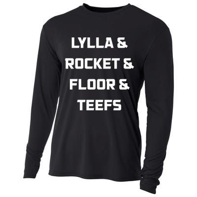 Lylla Rocket Floor And Teefs Cooling Performance Long Sleeve Crew