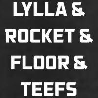 Lylla Rocket Floor And Teefs Golf Towel
