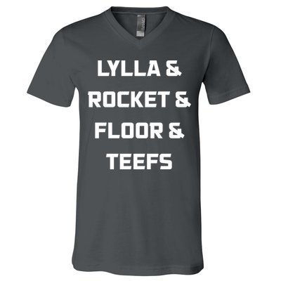 Lylla Rocket Floor And Teefs V-Neck T-Shirt