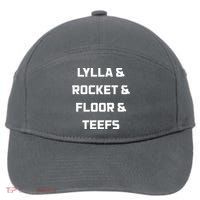 Lylla Rocket Floor And Teefs 7-Panel Snapback Hat