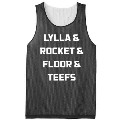 Lylla Rocket Floor And Teefs Mesh Reversible Basketball Jersey Tank