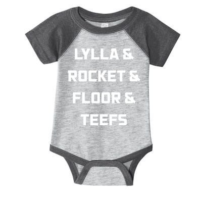 Lylla Rocket Floor And Teefs Infant Baby Jersey Bodysuit
