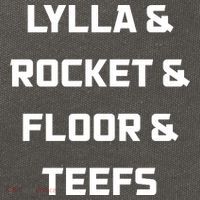 Lylla Rocket Floor And Teefs Cotton Canvas Backpack