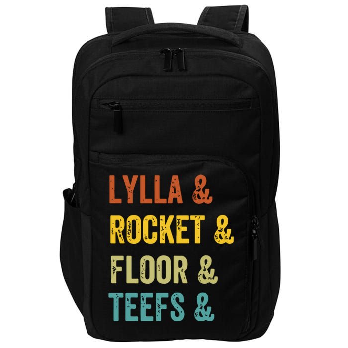 Lylla & Rocket & Floor & Teefs James Gunn Impact Tech Backpack