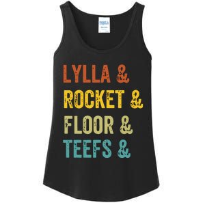 Lylla & Rocket & Floor & Teefs James Gunn Ladies Essential Tank