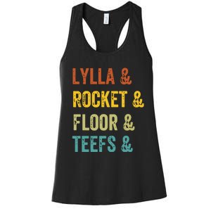 Lylla & Rocket & Floor & Teefs James Gunn Women's Racerback Tank