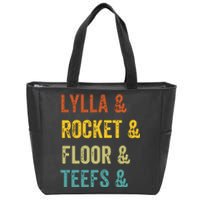 Lylla & Rocket & Floor & Teefs James Gunn Zip Tote Bag