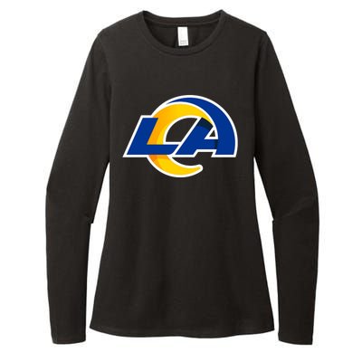 LA  Los Angeles Football Womens CVC Long Sleeve Shirt