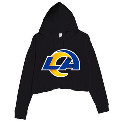 LA  Los Angeles Football Crop Fleece Hoodie